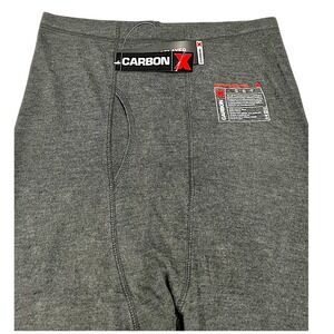 NWT CarbonX Men's L‎ FR Baselayer Thermal Pants Flame Resistant Gray